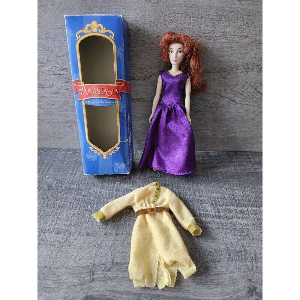 Vintage Anastasia Doll 1997 20th Century Fox Film Character Hair Growing Toy Box